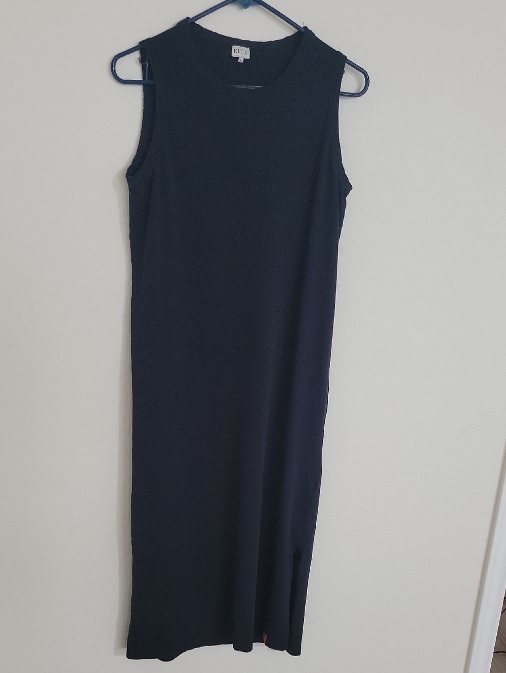 KULE Navy Cotton Dress Small